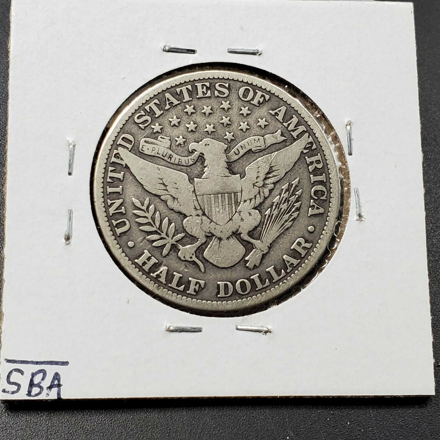 1915 P 50C Barber Silver HALF DOLLAR Coin Choice Fine Circulated KEY DATE