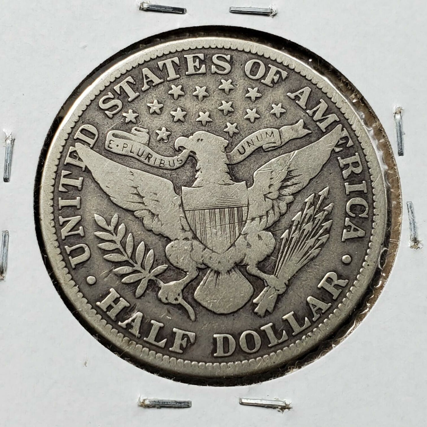 1915 P 50C Barber Silver HALF DOLLAR Coin Choice Fine Circulated KEY DATE