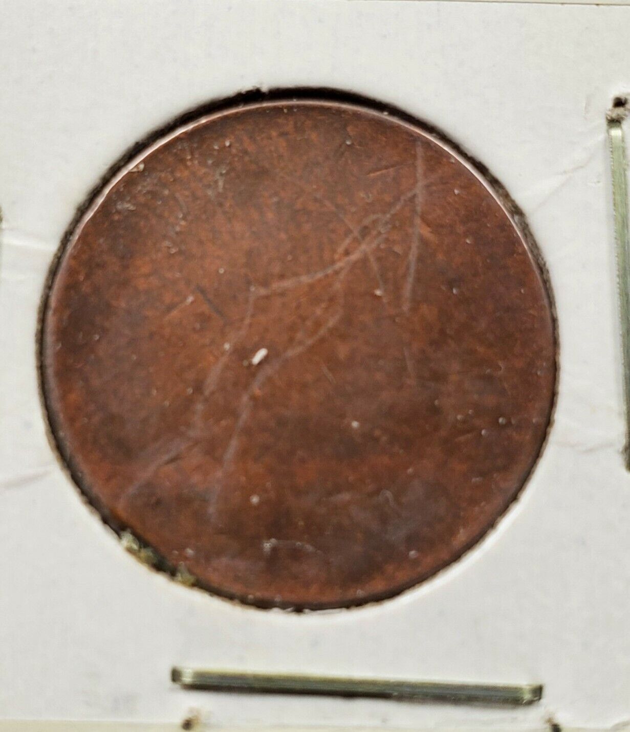 BLANK COPPER LINCOLN CENT PLANCHET ERROR VARIETY COIN