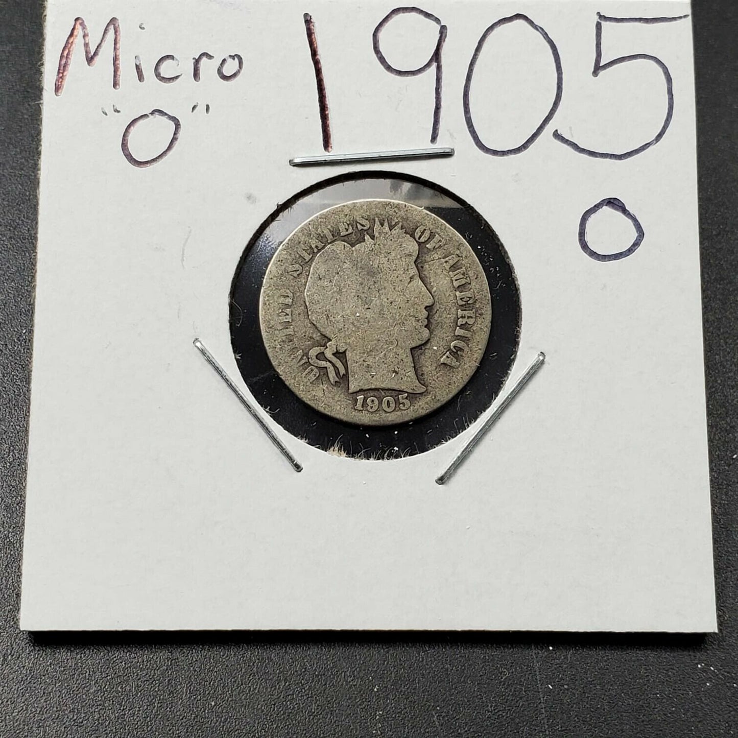 1905 O Barber Silver Dime Micro o Variety Choice AG About Good Full date