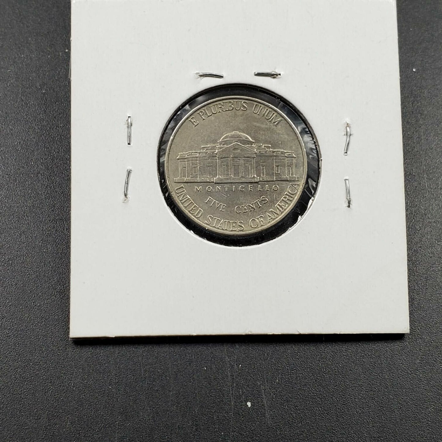 1999 D 5c BU Jefferson Nickel Misaligned Die Error Coin UNC