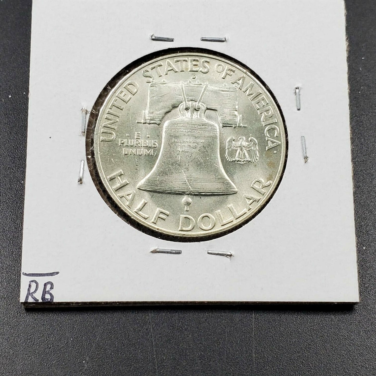 1949 D Franklin Silver Half Dollar Coin Choice BU UNC FBL FULL BELL LINE KEY DTE