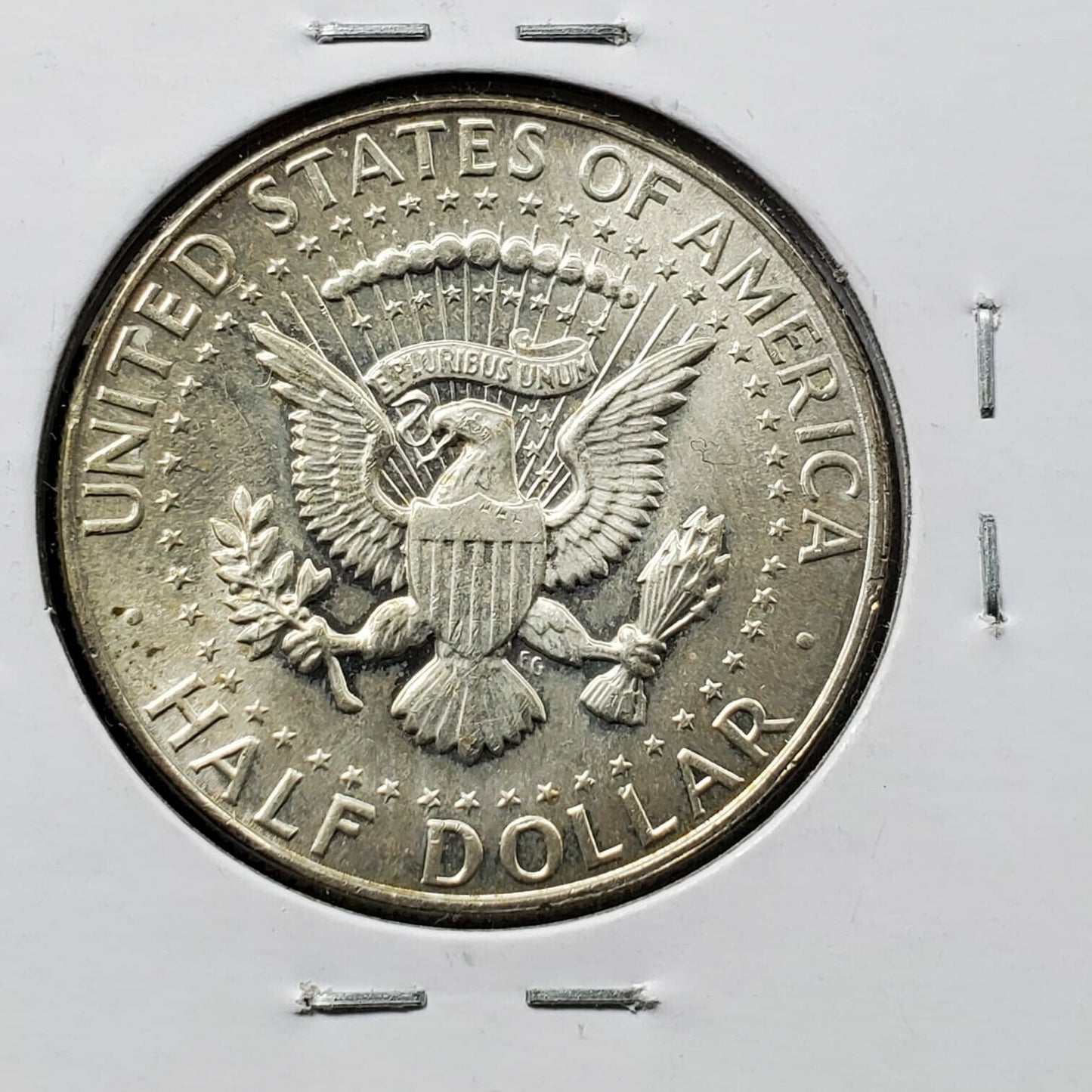 1967 Kennedy 40% Silver Half Dollar Coin Choice BU UNC PQ * AMBER TONING TONER