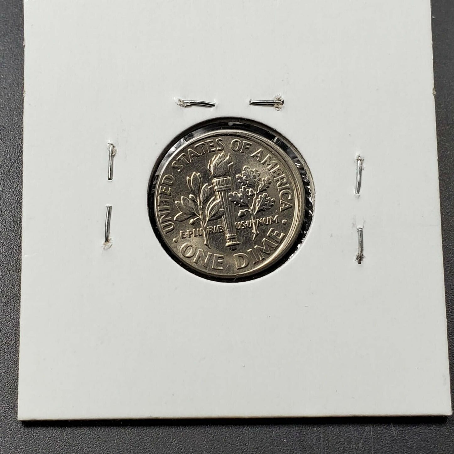 2003 P Roosevelt Dime Coin Choice AU Broad Strike Off Center Error Circulated