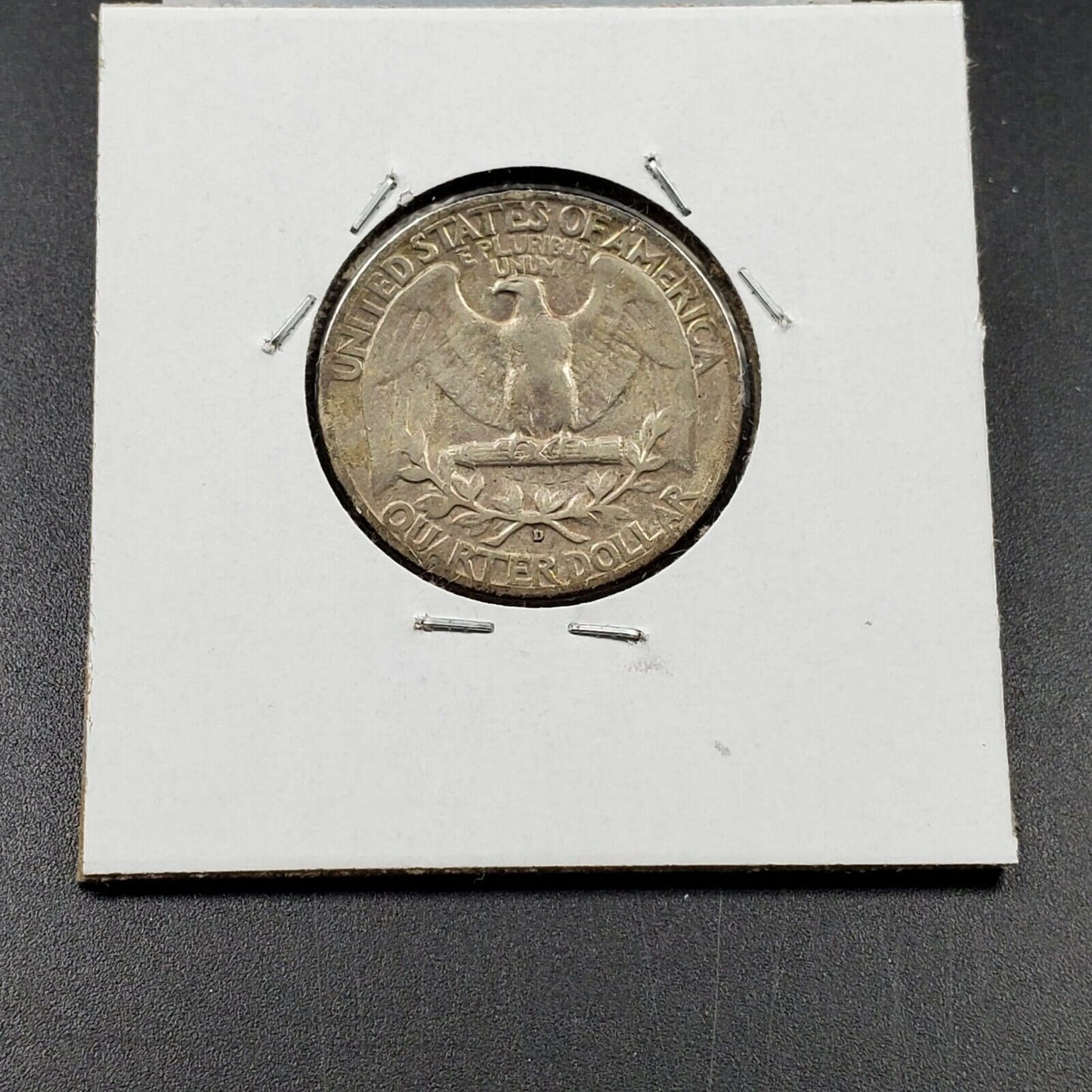 1943 S Washington Silver Quarter Coin AVG VF FS-101 DDO Double Die OBV Circulate