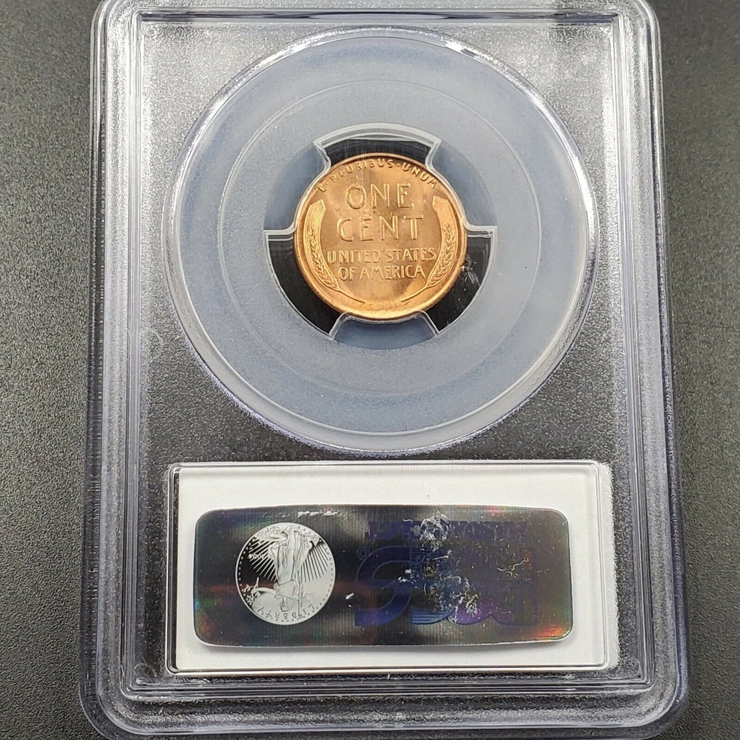1945 P Lincoln Wheat Cent Penny Coin PCGS MS66 RD RED Combo Ship Discounts