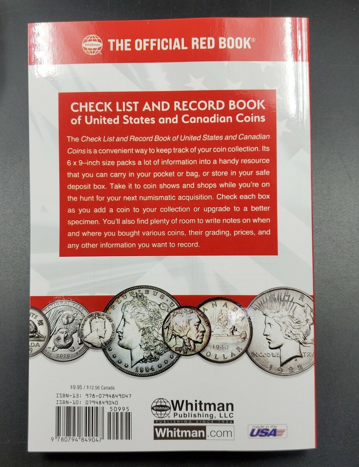 The Official Red Book Check List and Record Book of United States and Canadian C