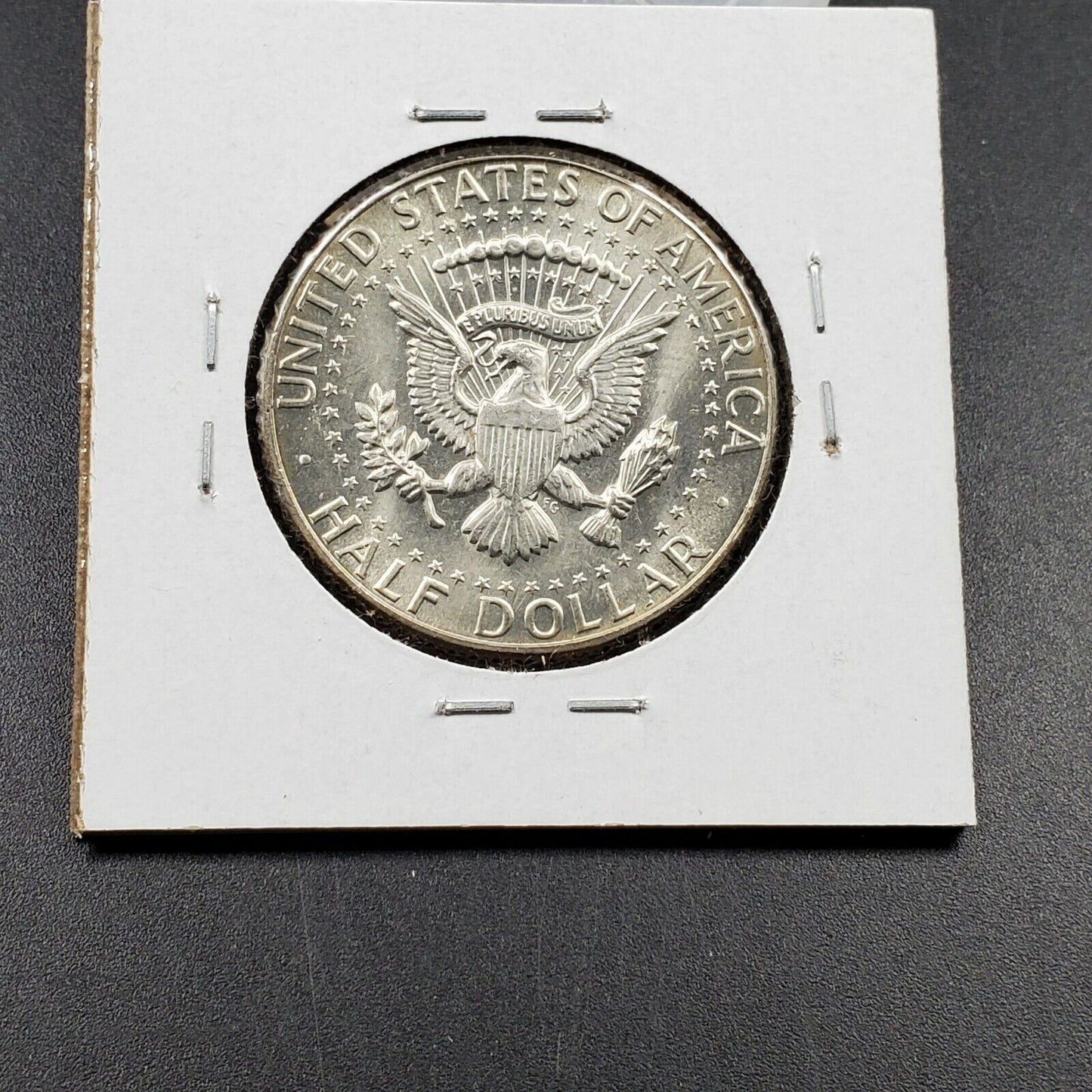 1965 P Kennedy 40% Silver Half Dollar Coin CH BU UNC NEAT END OF ROLL TONING
