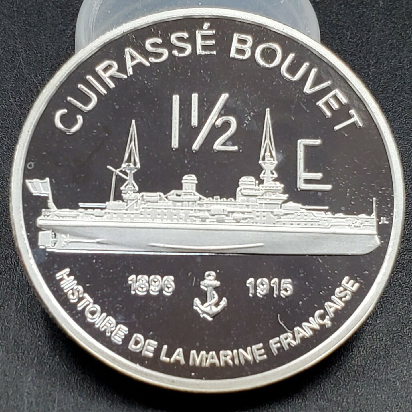 2004 1.50E France Mayotte Essai 1.5 Euro Proof Silver Coin Gem Proof 2k Mintage