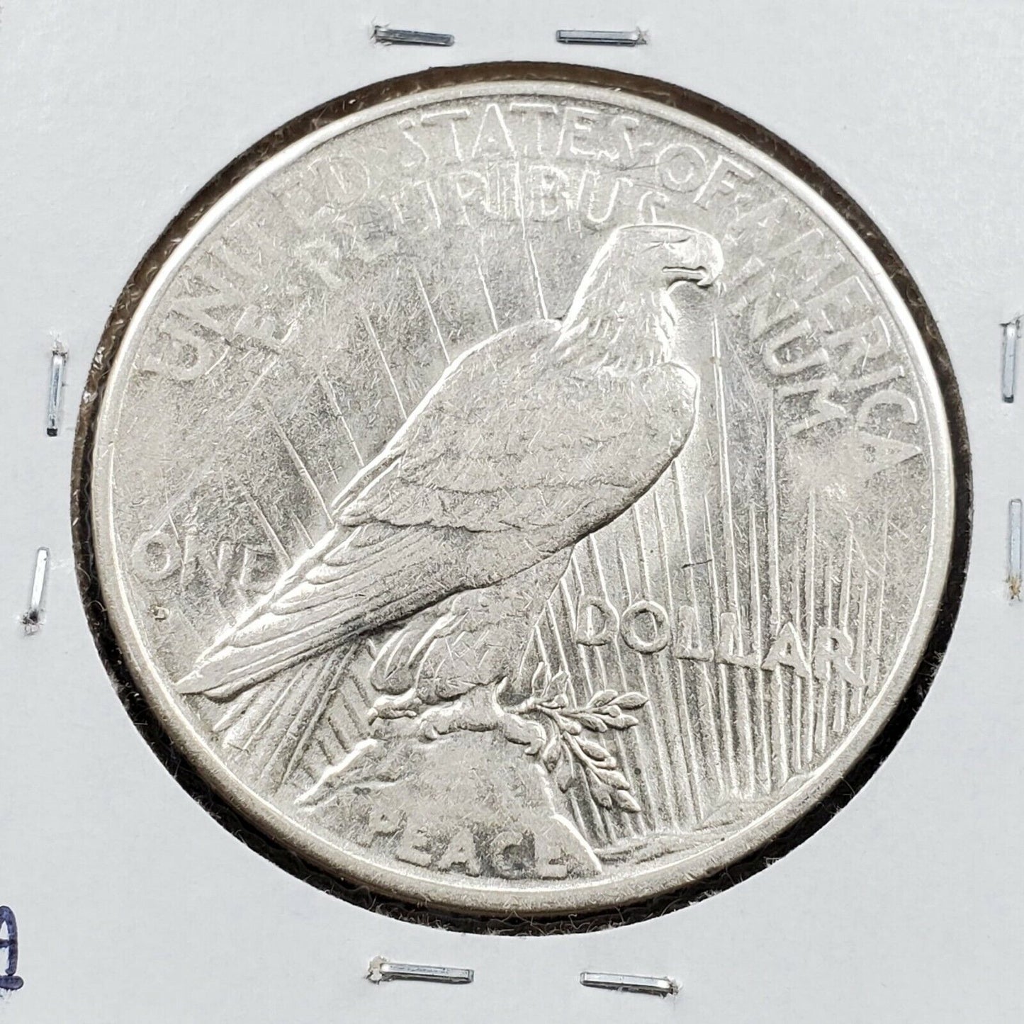 1934 D $1 Peace Silver Dollar AU About UNC Details Cleaned Nice Looking Coin