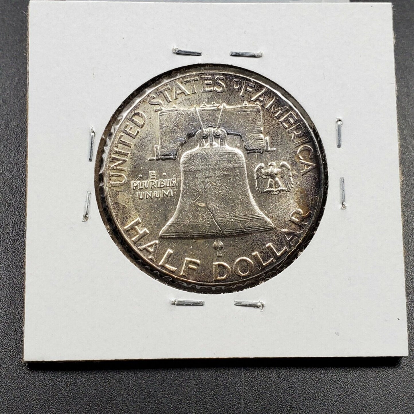 1949 P Franklin 90% Silver Half Dollar Coin Choice BU UNC Uncirculated Neat Tone