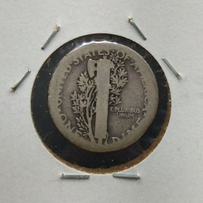 1921 P Mercury Silver Dime Coin Choice AG About Good Key Date Philadelphia