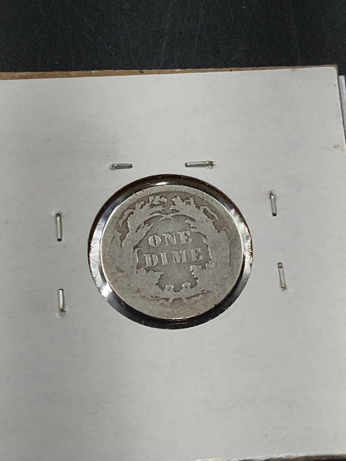 1886 P SEATED LIBERTY SILVER DIME COIN CHOICE AG / GOOD CIRCULATED