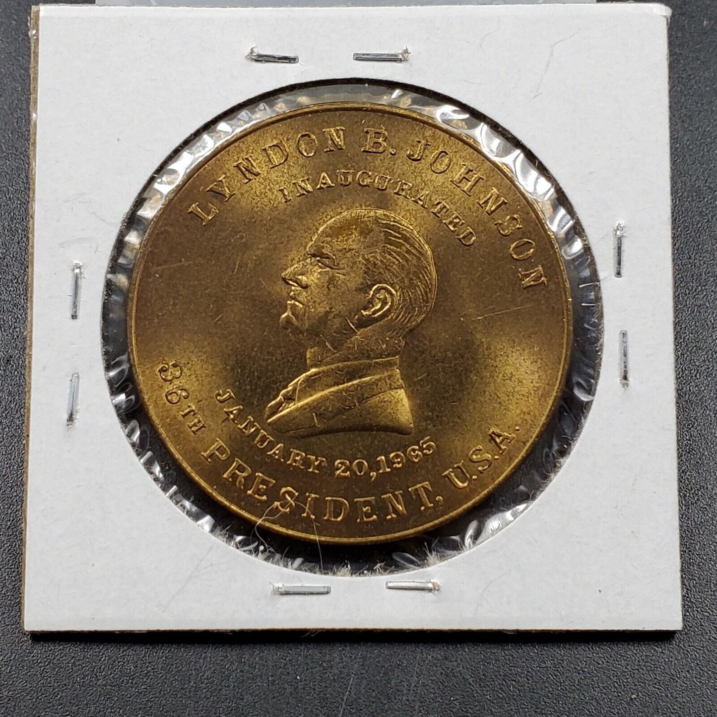 1965 Lyndon B Johnson Inaugurated United States Capitol Washington DC