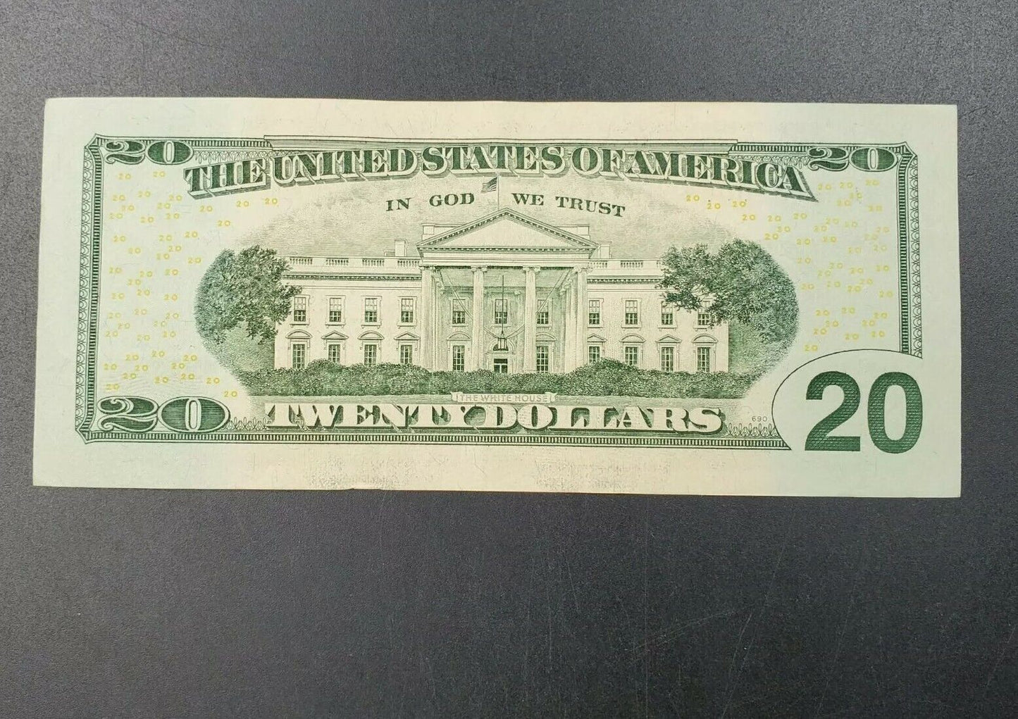 2017 $20 FRN Federal Reserve Star * Note DOUBLE REPEAT Serial Number # Circulate
