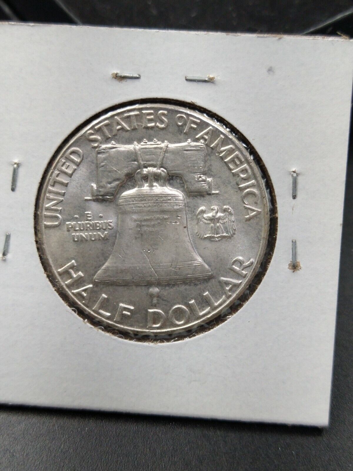 1963 P Franklin Silver 90% Half Dollar Coin Choice / gem BU UNC Some Toning