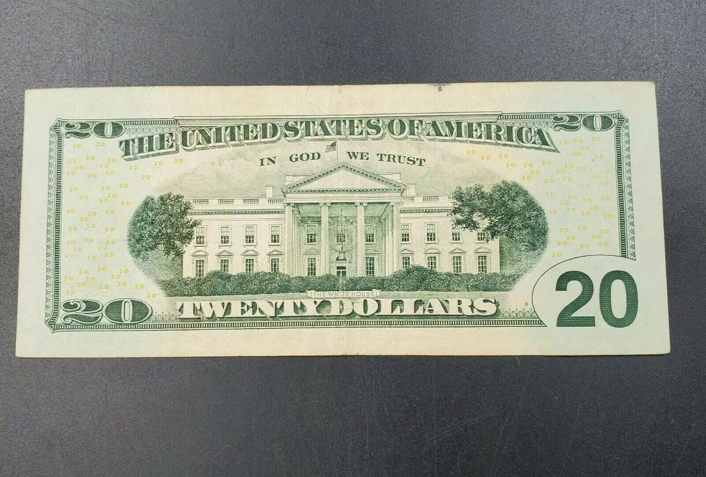 2004 $20 FRN Federal Reserve Star * Replacement Note Repeat Serial Number # Circ