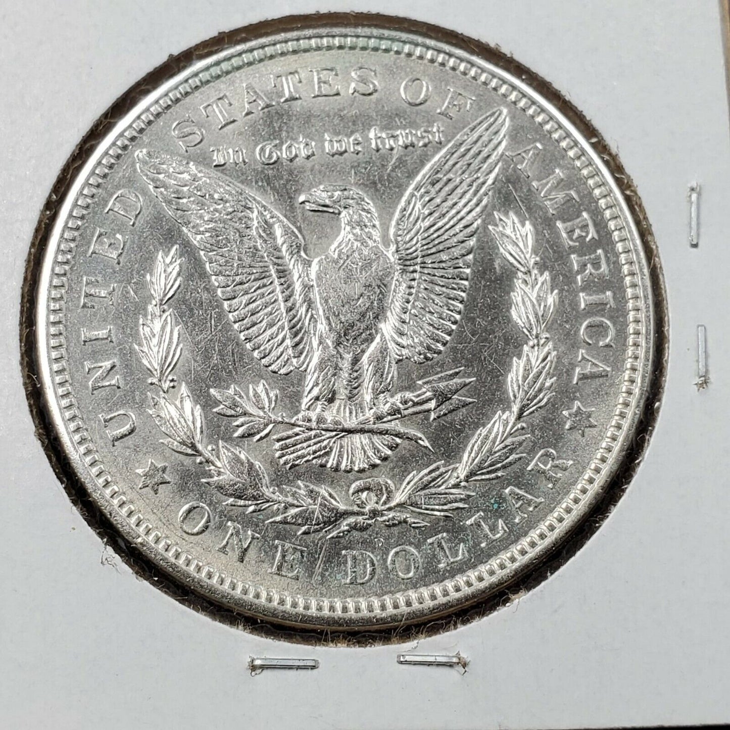 1921 D Morgan Silver Eagle Dollar Coin AVG AU CIRC 100 Years Anniversary