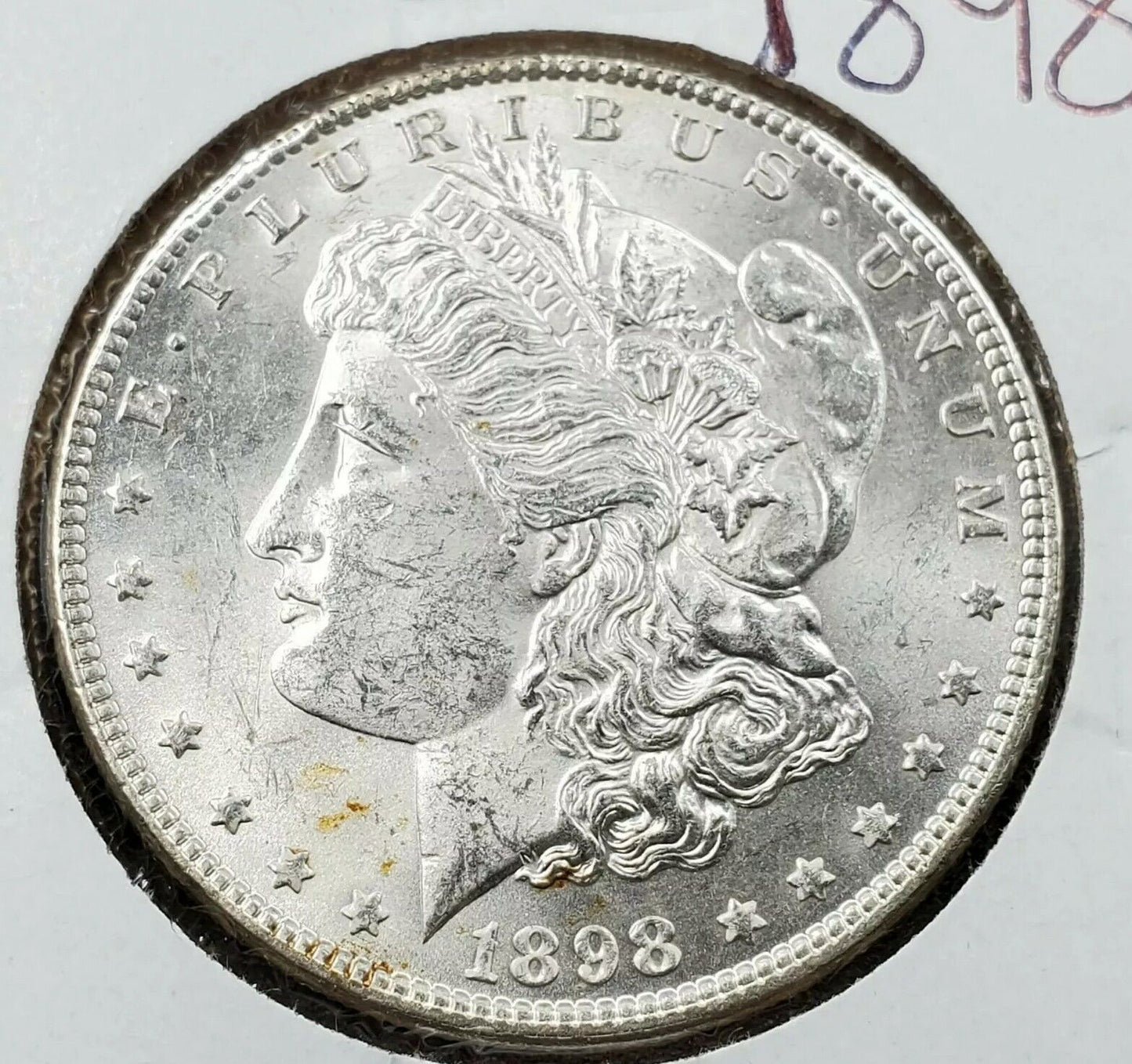 1898 P $1 Morgan Silver Eagle Dollar Coin CHOICE BU UNC Uncirculated