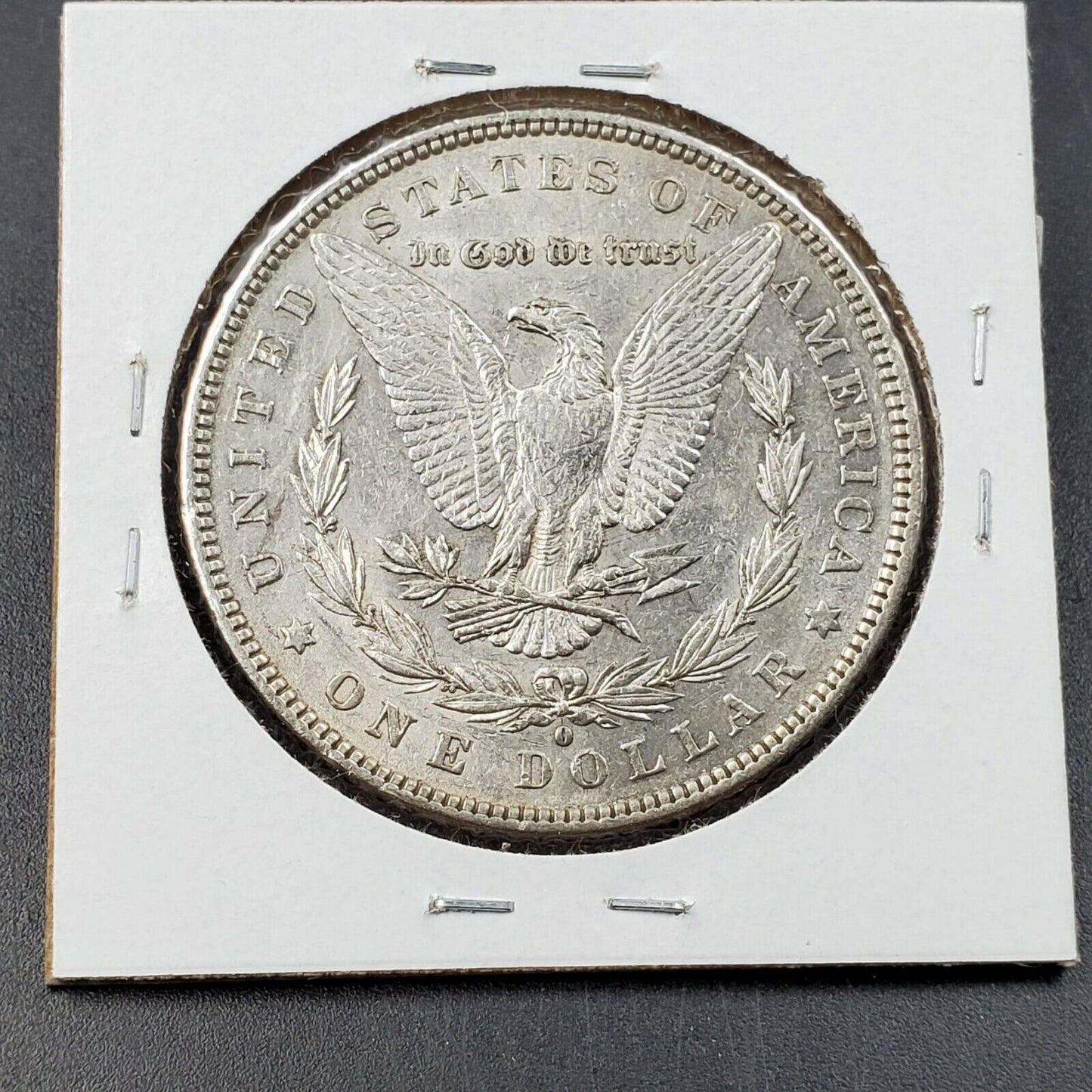 1880 O $1 Morgan Silver Eagle Dollar Coin CHOICE AU About UNC Circulated