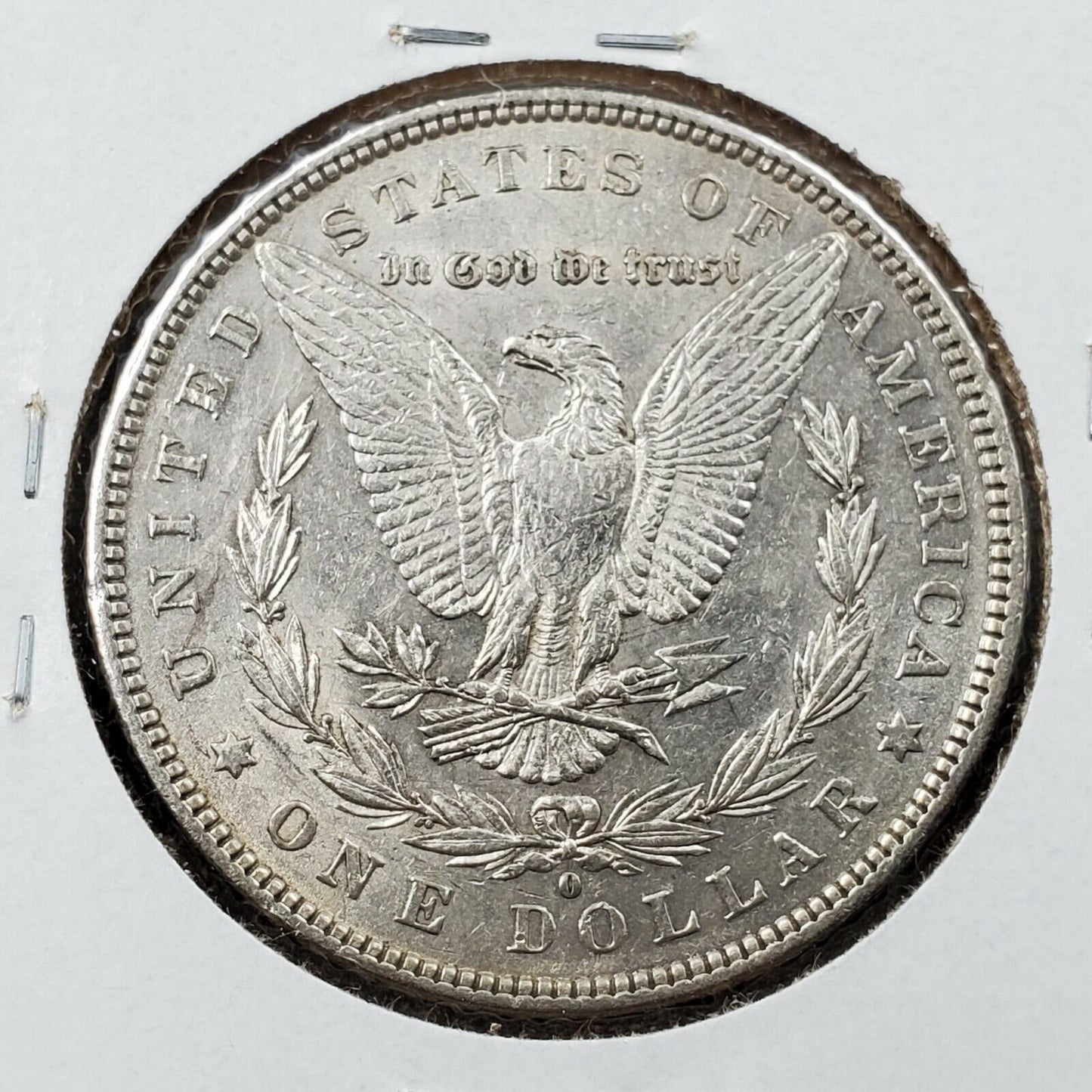 1880 O $1 Morgan Silver Eagle Dollar Coin CHOICE AU About UNC Circulated
