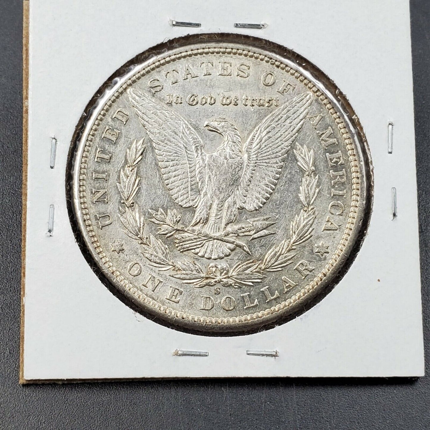 1880 S $1 Morgan Silver Eagle Dollar Coin CHOICE AU About UNC Circulated