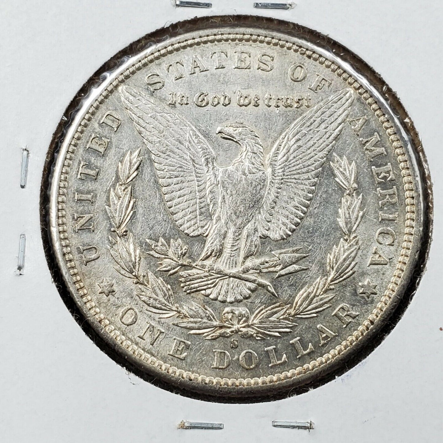 1880 S $1 Morgan Silver Eagle Dollar Coin CHOICE AU About UNC Circulated