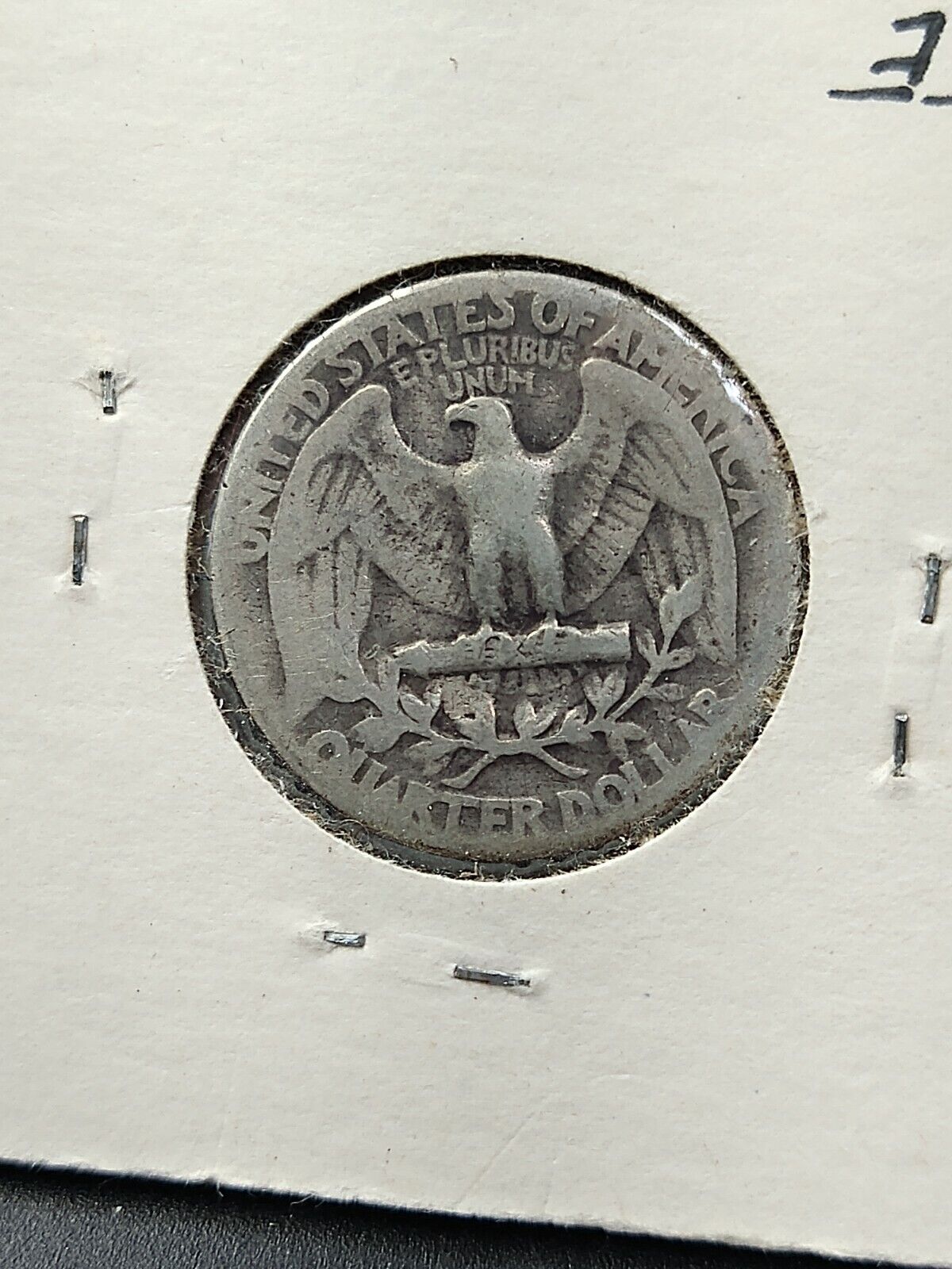 1934 P Washington Silver Quarter Coin Good Circulated Medium Motto Variety