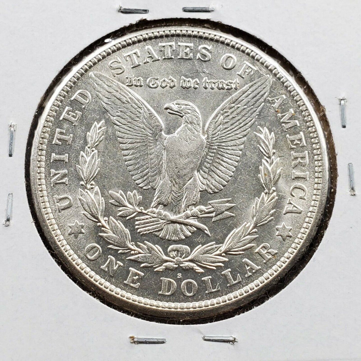 1921 S $1 Morgan Eagle Silver Dollar Coin AVG AU About UNC 100 Years