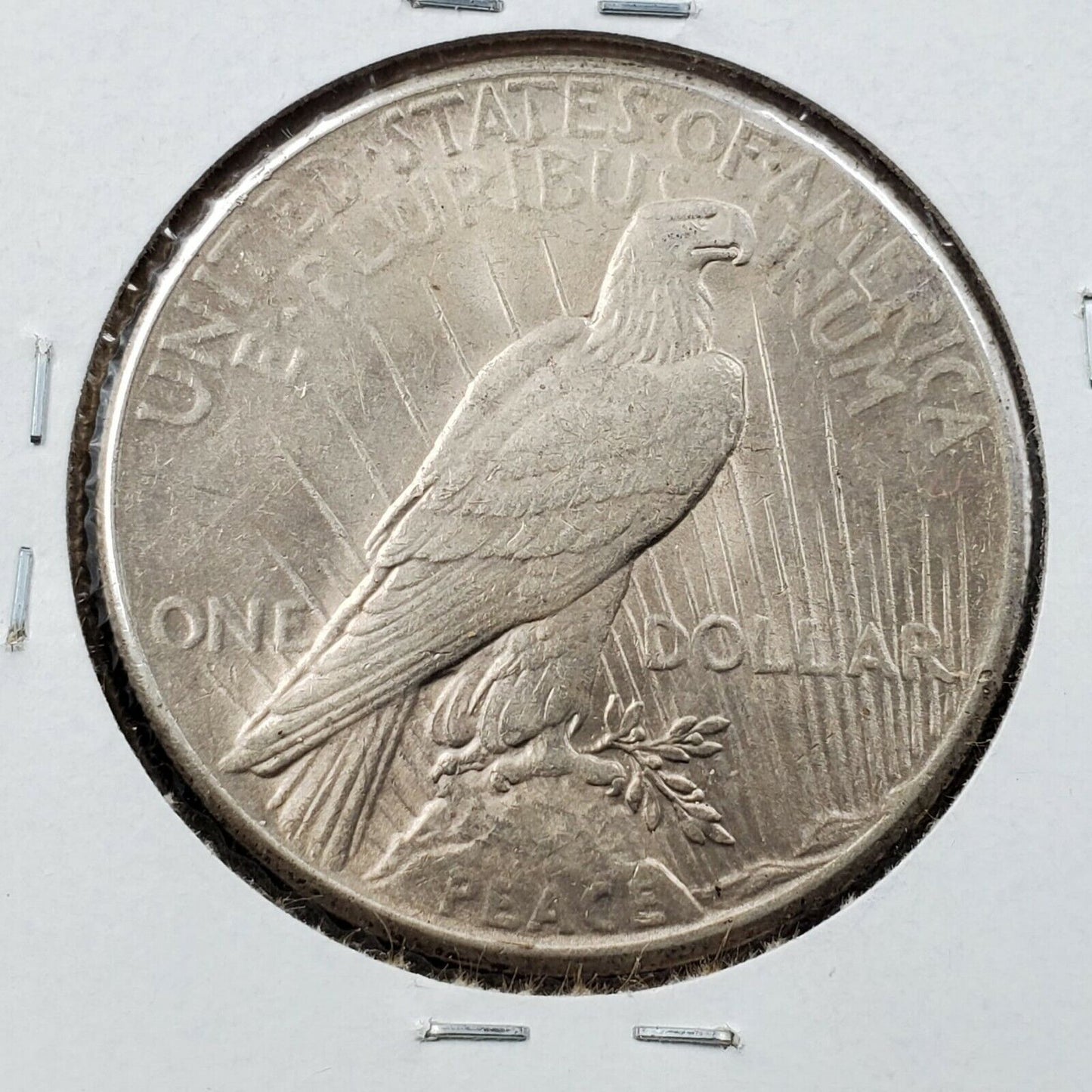 1926 P $1 Peace Silver Eagle Dollar Coin Average UNC Uncirculated Condition