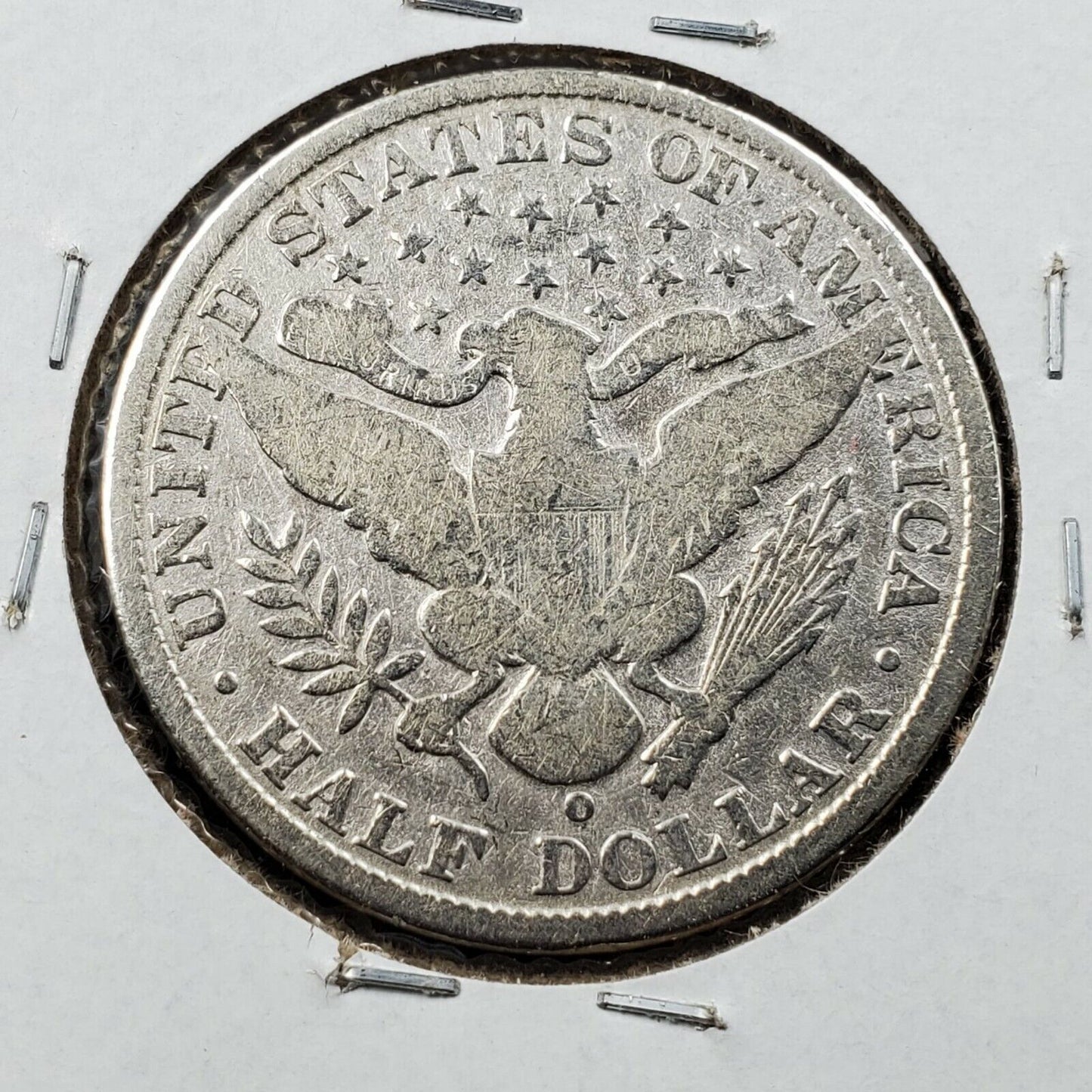 1907 O Barber Silver Half Dollar Coin VG / FINE DETAILS Circulated