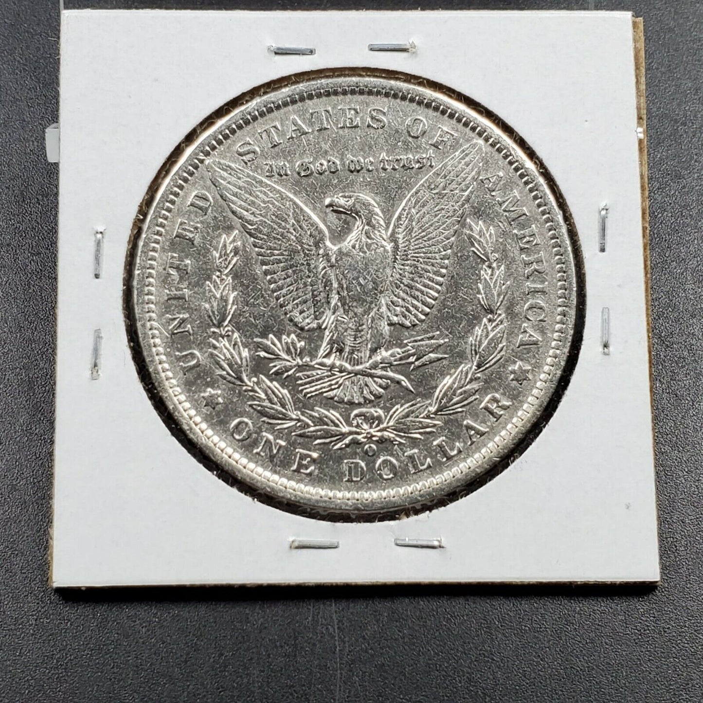 1890 O $1 Morgan Silver Eagle Dollar Coin VAM 10a Comet Variety NET Graded XF