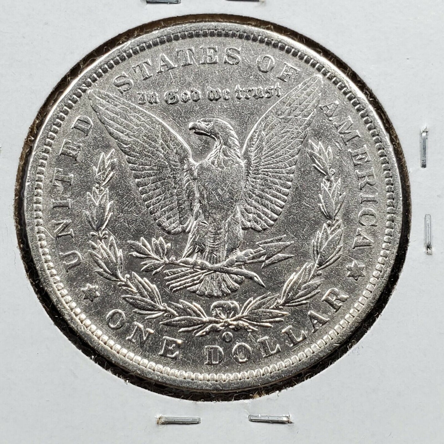1890 O $1 Morgan Silver Eagle Dollar Coin VAM 10a Comet Variety NET Graded XF