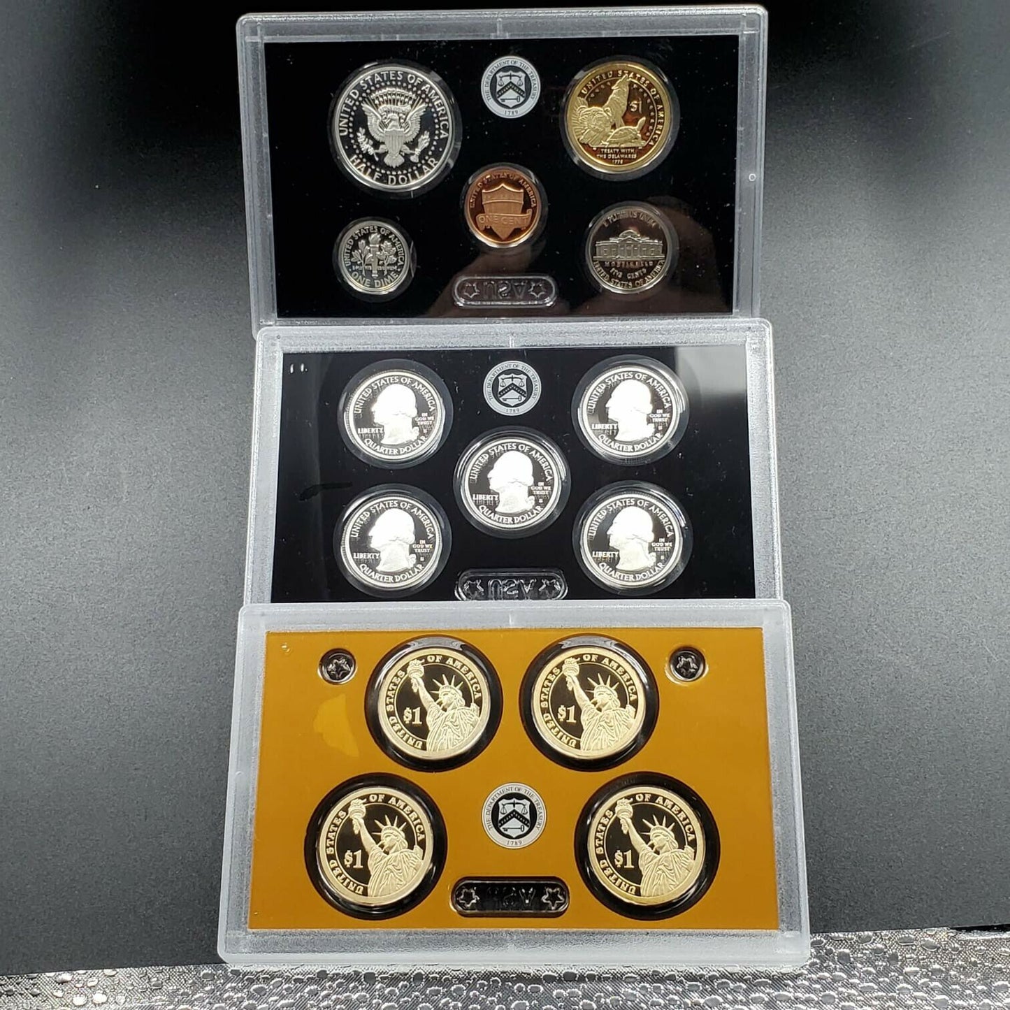 2013 S US Proof 90% Silver 14 Coin Set OGP Combo Ship Discount RobinsonsCoinTown