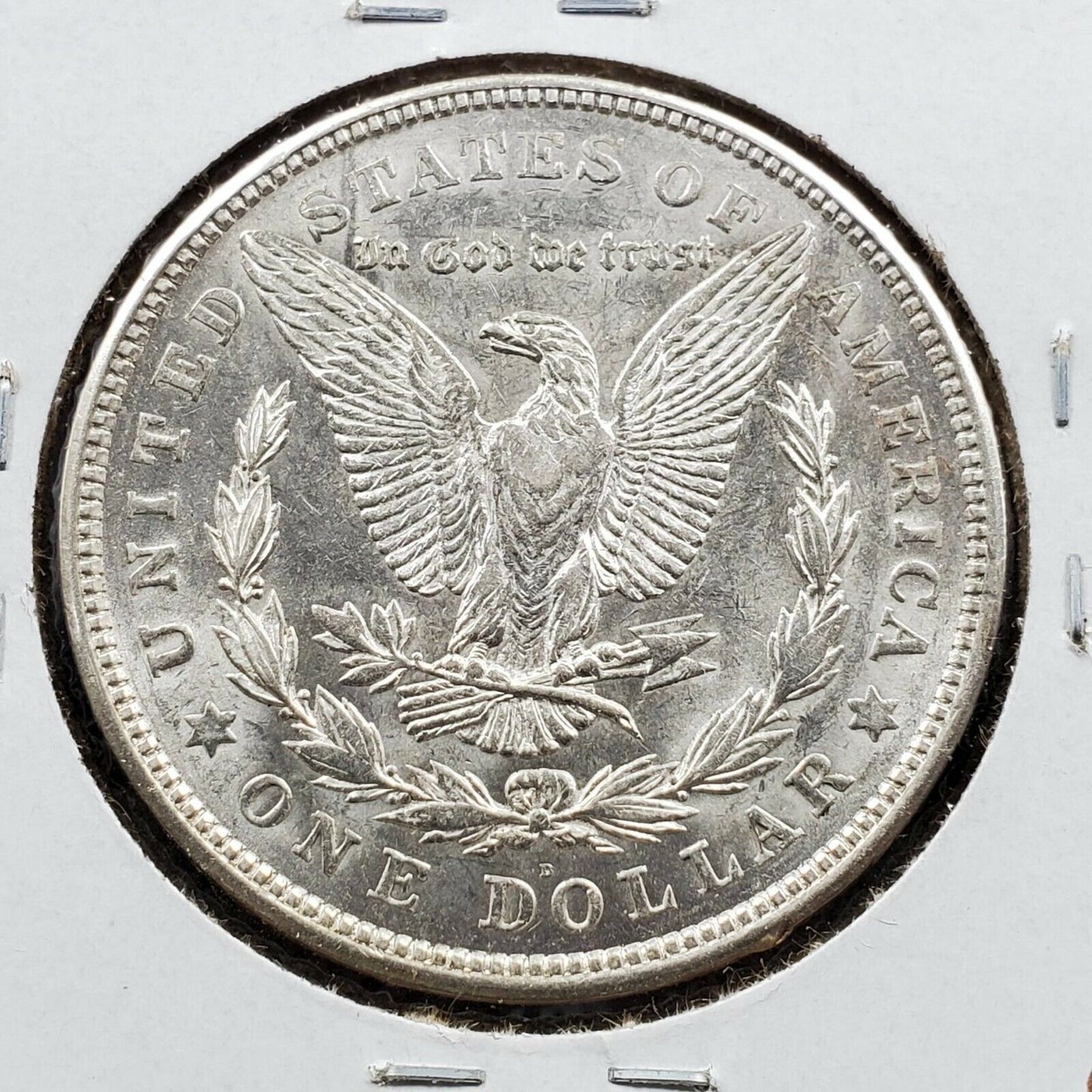 1921 D $1 Morgan Silver Dollar Coin AVG BU Uncirculated 100 Years Anniversary 2