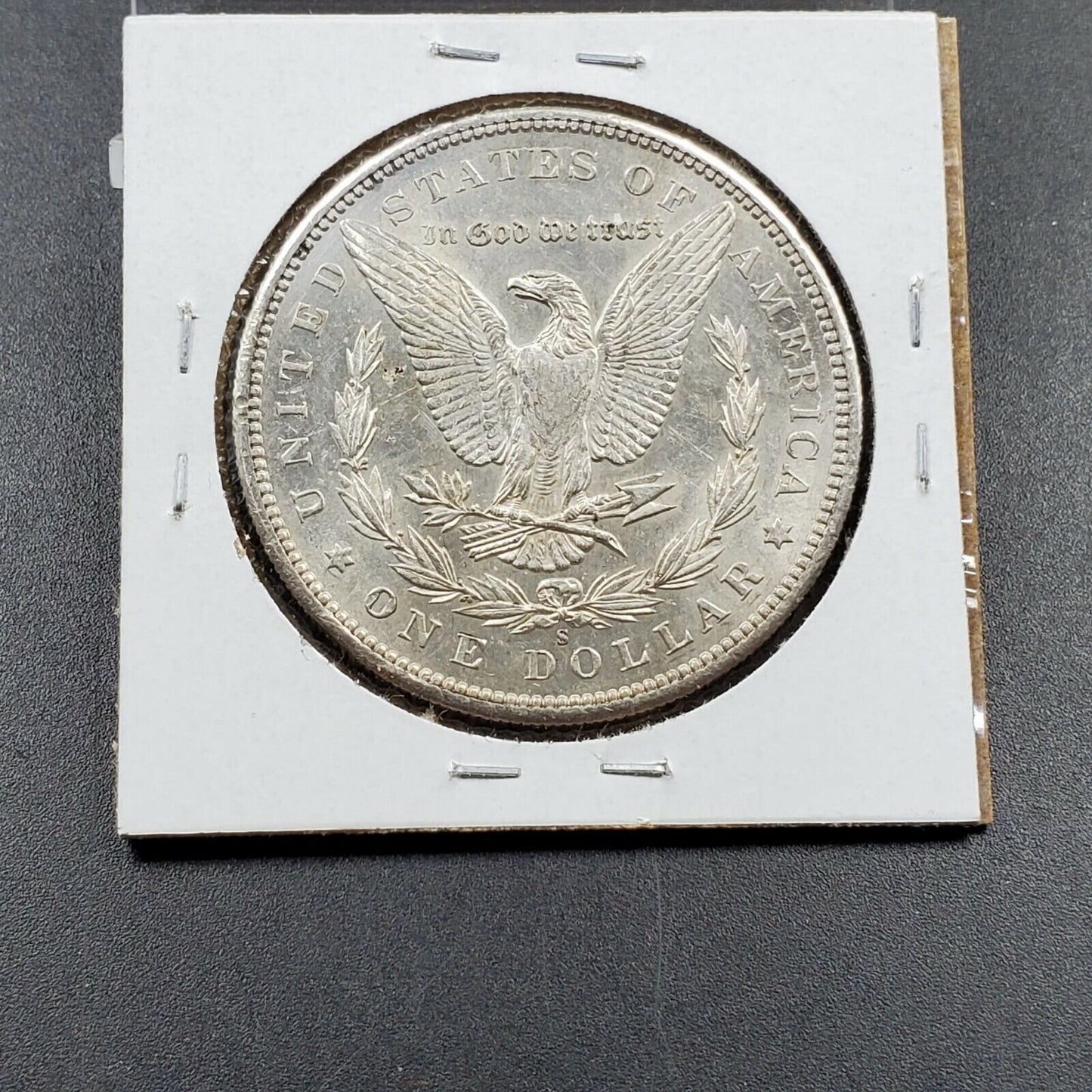 1897 S $1 Morgan Silver Eagle Dollar Coin BU Uncirculated San Francisco