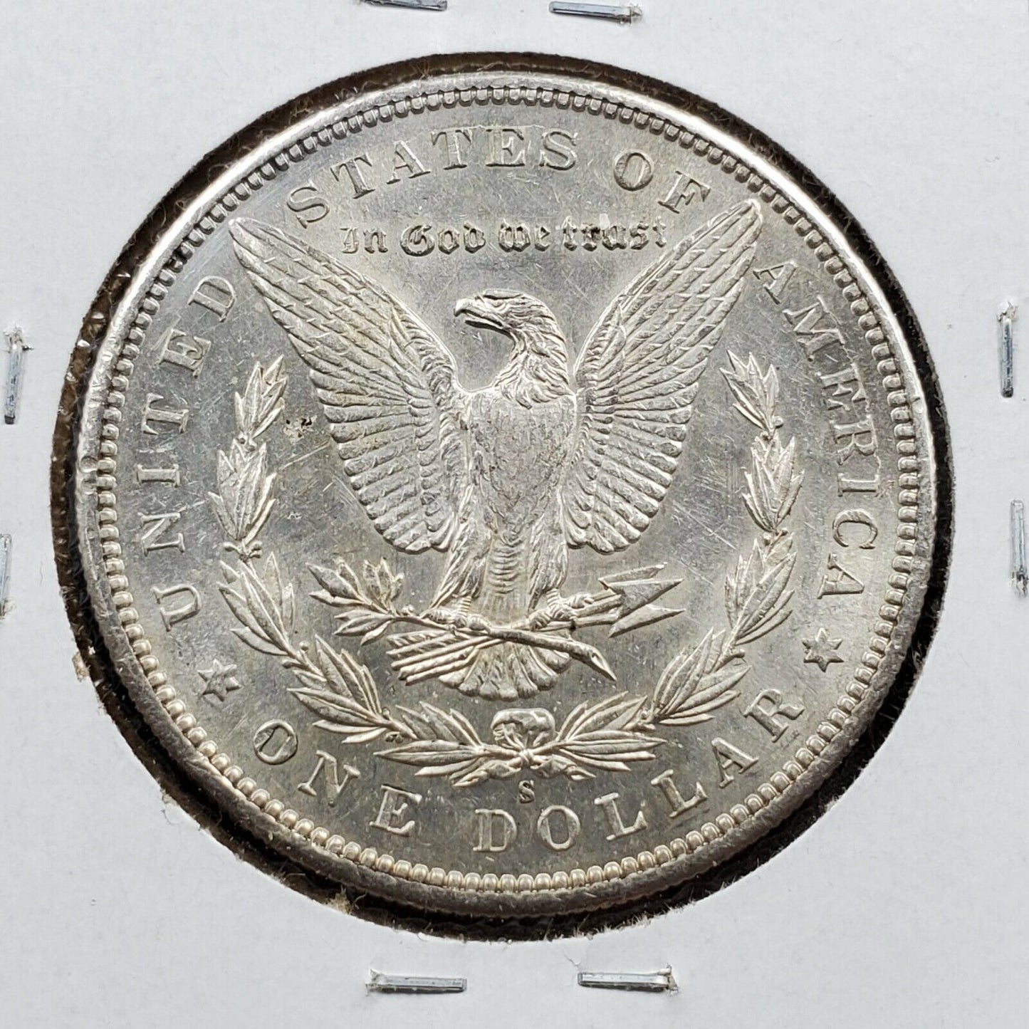 1897 S $1 Morgan Silver Eagle Dollar Coin BU Uncirculated San Francisco