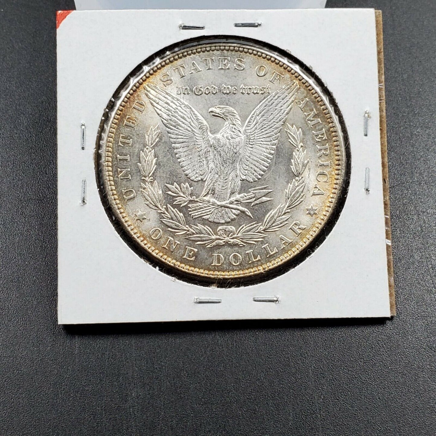 1886 P $1 Morgan Silver Eagle Dollar Coin Choice BU Uncirculated Neat Toning