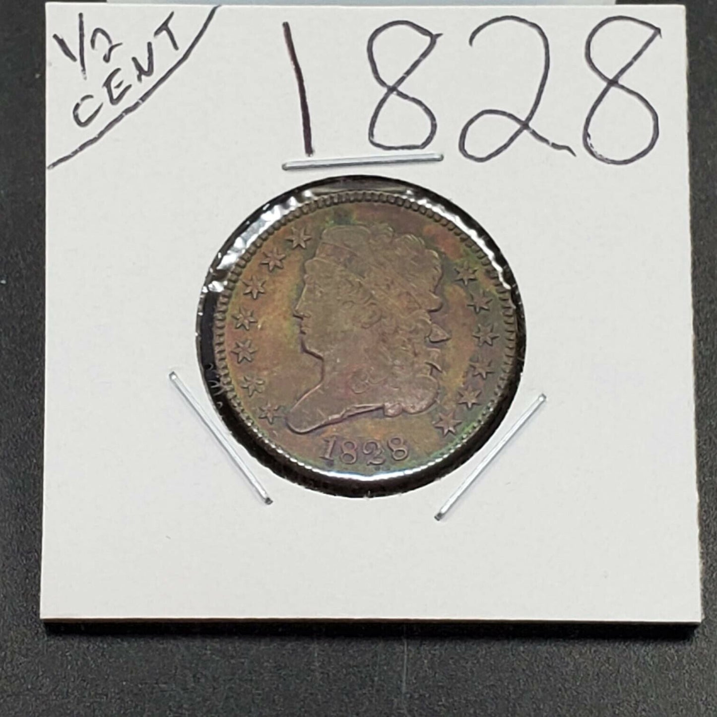 1828 Classic Head Half Cent Type Coin 13 Stars Variety Choice VF Very Fine Circ