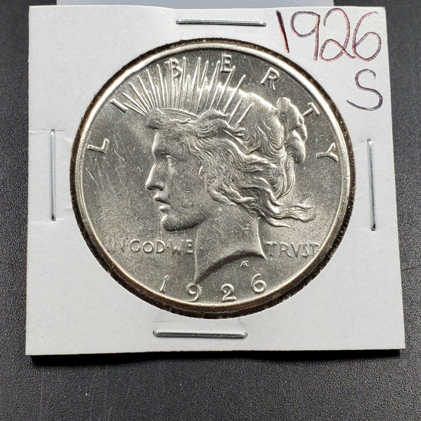 1926 S Peace 90% Silver Eagle Dollar Coin AVG UNC SEMI KEY IN BU SAN FRANCISCO