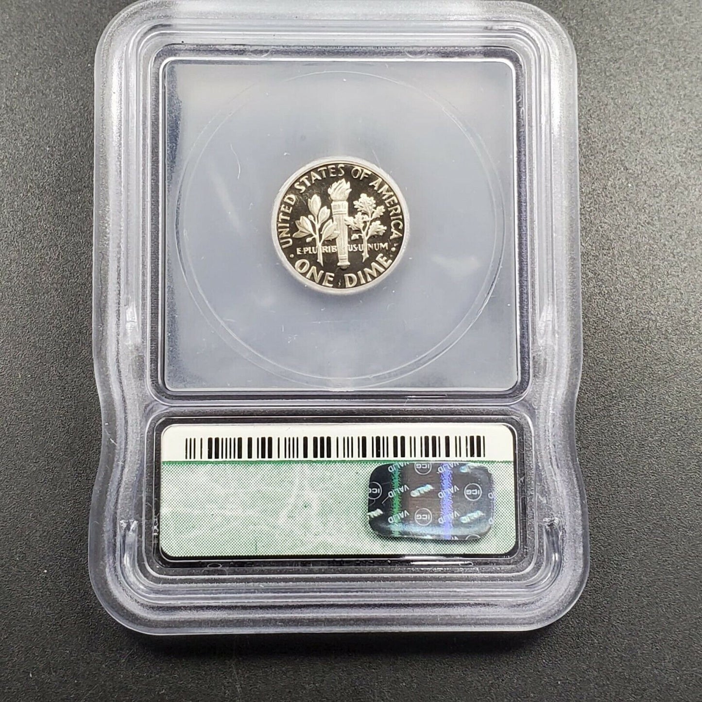 1980 S Roosevelt CLAD Dime Coin Vintage ICG PR70 DCAM Deep Cameo Proof
