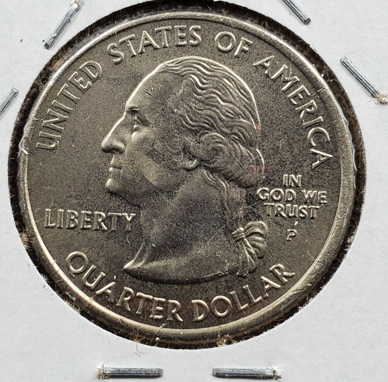2007 Statehood State Quarter Coin Idaho UNC Struck Thru Grease Error @ BIRD 🔍