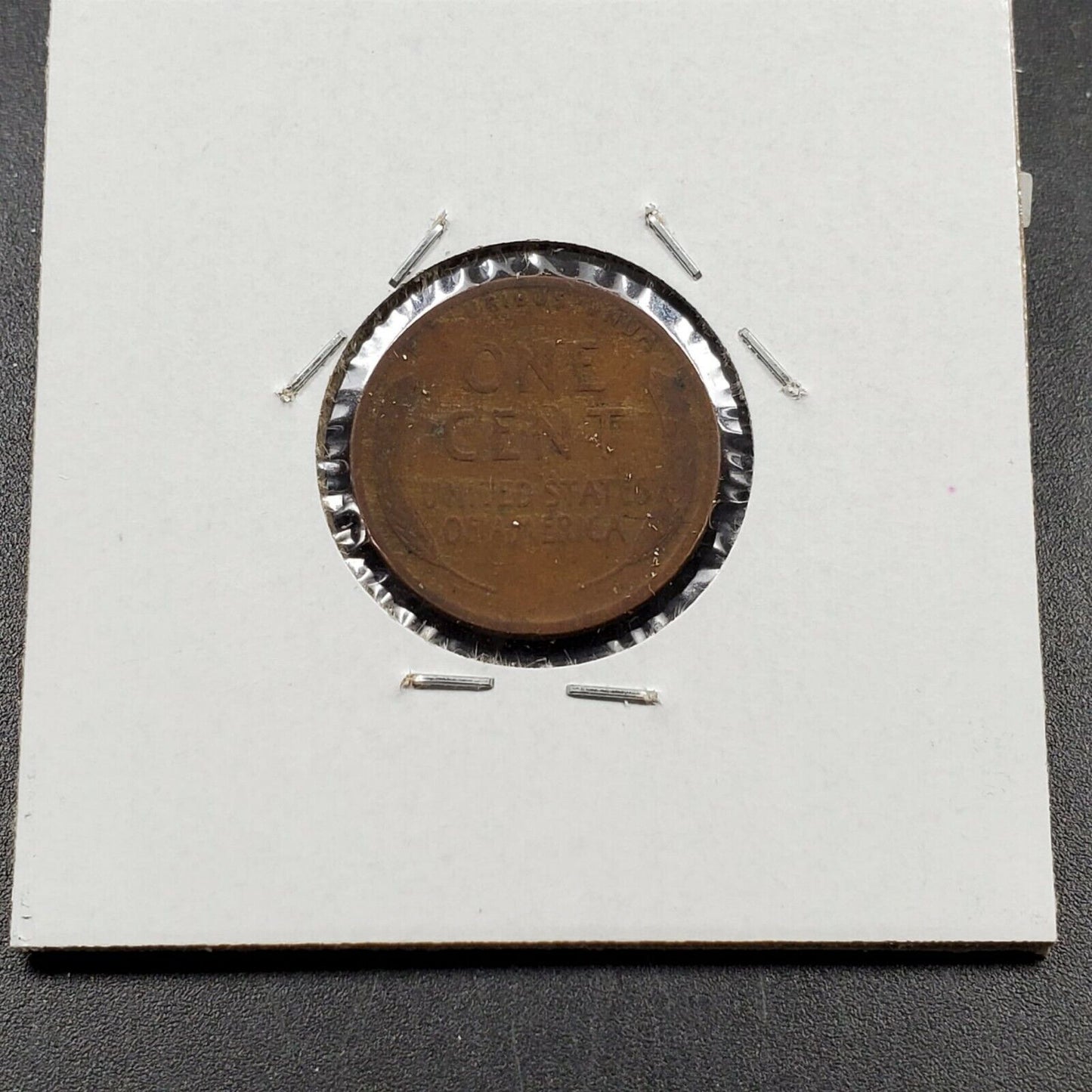 1929 P Lincoln Wheat Cent Penny Coin Laminated Planchet Error Variety Circ