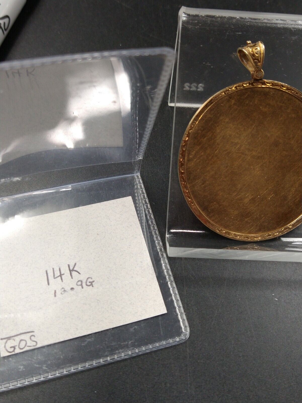 Irish Jasper Greens 1853 Best Marksman Sharpshooter 14k Solid Gold Medal Civil