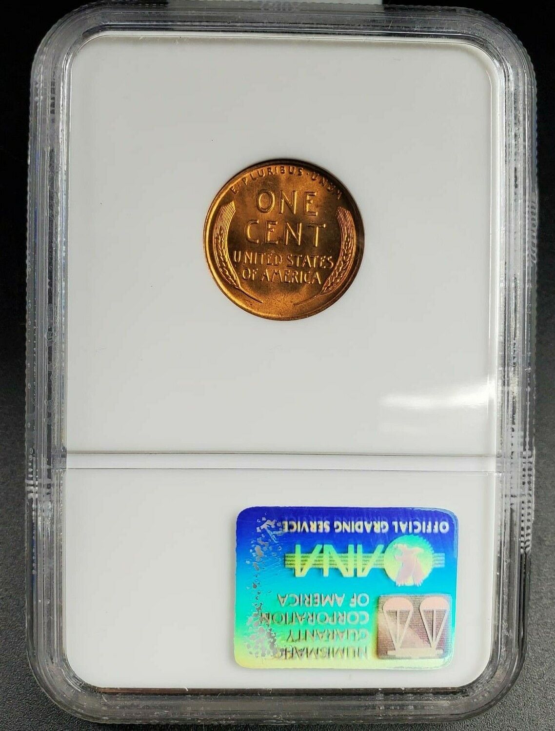 1954 D Lincoln Wheat Cent Penny Coin NGC MS67 RD RED Brown Label ANA Holder