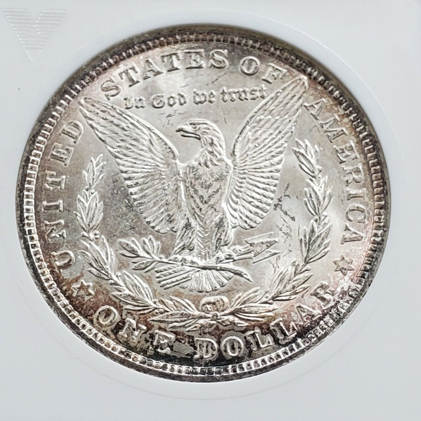 1921 p Morgan Silver Dollar Variety Coin ANACS MS63 VAM-2 CONECA TOP100 Label