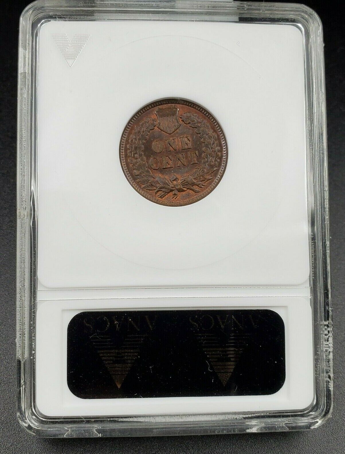 1895 Indian Cent Penny Error ANACS MS63 RB FS-011.3 FS-301 RPD BUSINESS STRIKE