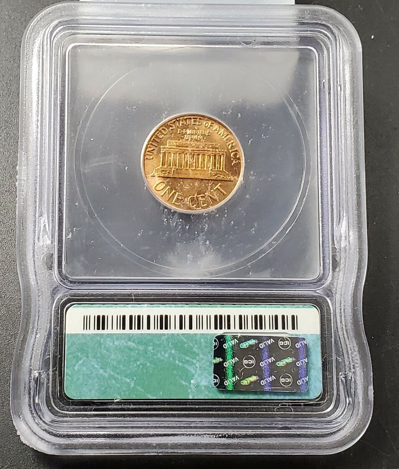 1961 D Lincoln Memorial Cent Penny MS67 ICG vintage NICE ICG Case Nice Coin
