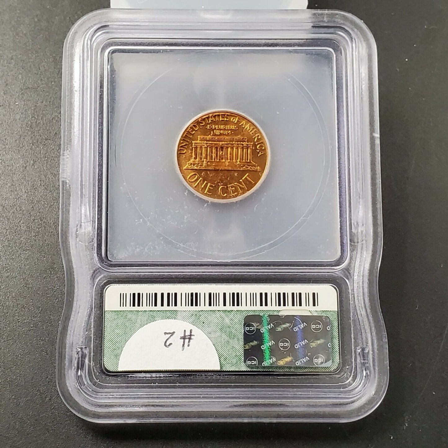 1960 D Lincoln Memorial Cent Penny Coin ICG MS67 Gem BU BUsiness Strike Denver 4