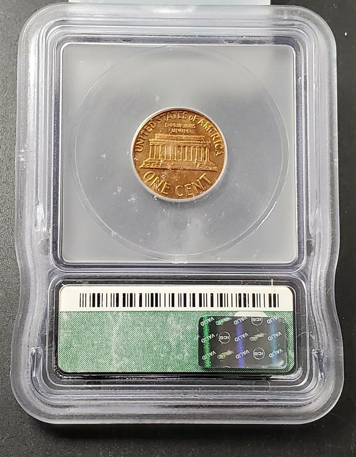 1961 D Lincoln Memorial Cent Penny MS67 ICG vintage NICE ICG Case Nice Coin